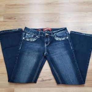 Arizona Bootcut Jeans Girls 12 Regular